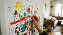 Marcas de caneta de tinta permanente: como removê-las das paredes e dos móveis e por que o álcool funciona, mas a água não